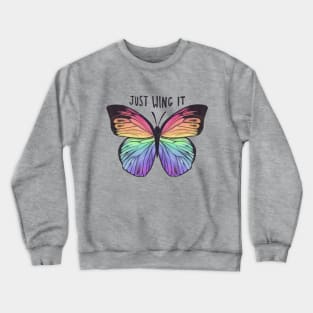 Just Wing It Crewneck Sweatshirt